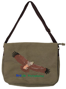 Tasche Vintage Stickerei Adler - Reinerlös BirdLife